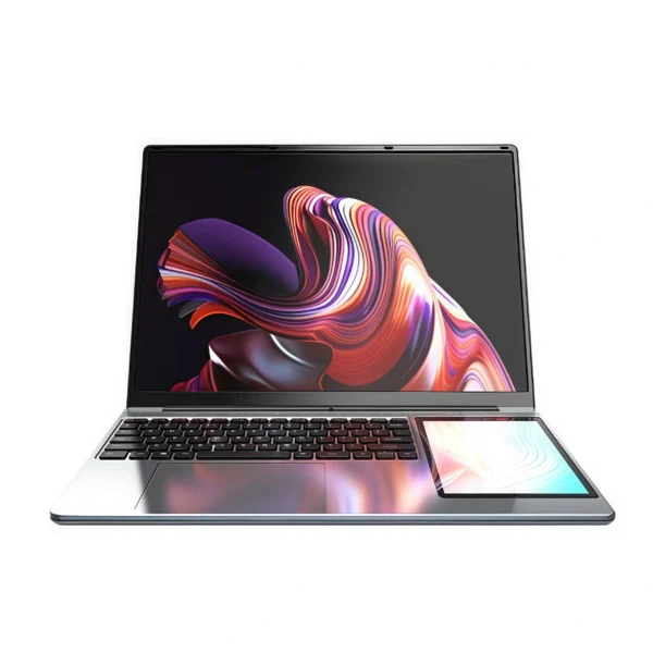 NovaFluxt NF1567DB – 15.6″ + 7″ Double-Screen Laptop | Intel N100 | 8GB RAM | 128GB SSD | Windows 10/11